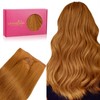 WENNALIFE Genius New Weft Hair Extensions Real Human Hair, 18"