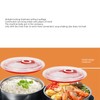 Self Cooking Lunch Box Leakage Proof 2 Stainless Steel Inner