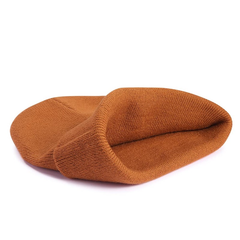 MaxNova Smiley Beanie 3-8 Years Dark Orange