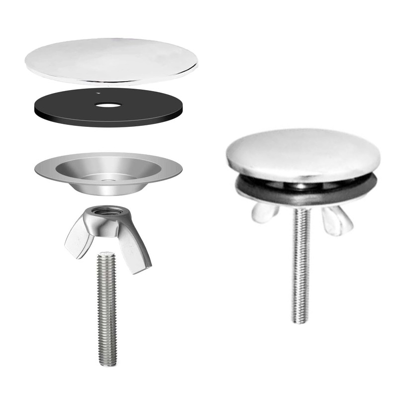 Ulifebetter Kitchen Sink Hole Cover, 2in Kitchen Sink Cover Plate