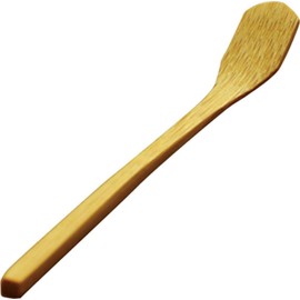 Alphax 907817 Spoon, Bamboo, 3.1 x 1.2 inches (7.8 x 3 cm), Folk Craft Bamboo, Condiment Spoon