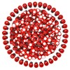 200 PCS Mini Wooden Ladybugs Decor, Self-Adhesive Bug Stickers for