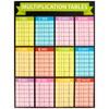 Renewing Minds Multiplication Tables Chart, 22 x 17 Inches