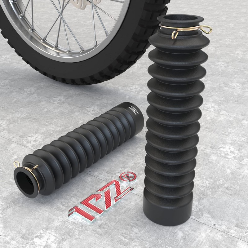 1PZ JP1-11X 31mm Motorcycle Front Fork Boots Suzuki GS125 GN125