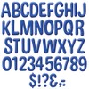 Eureka Blue Alphabet and Numbers Bulletin Board and Classroom Decorations,
