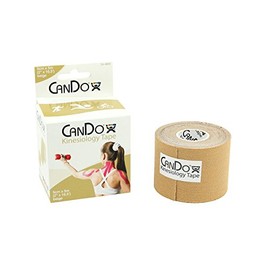 CanDo 24-4850 Kinesiology Tape, 2" Width, 16.5' Length, Beige
