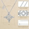 Joyeria Mujer Collare De Plata 925 Collares Nudo De Bruja