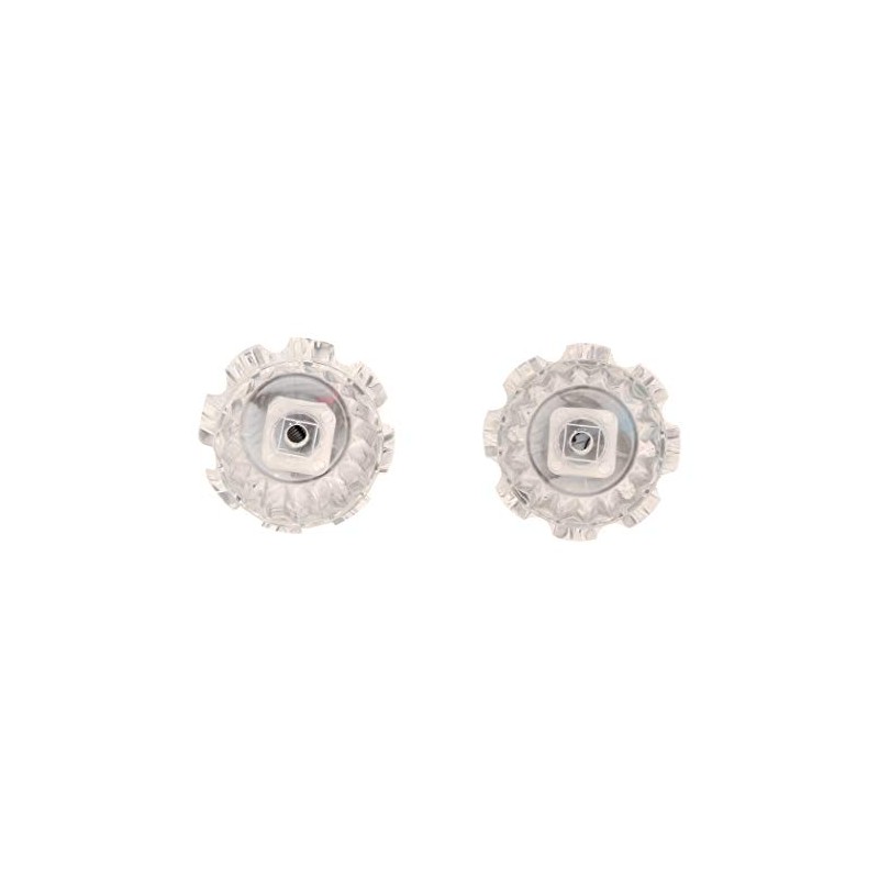 Danco 14884 Pair of Handles for Sterling Faucets, White|Clear