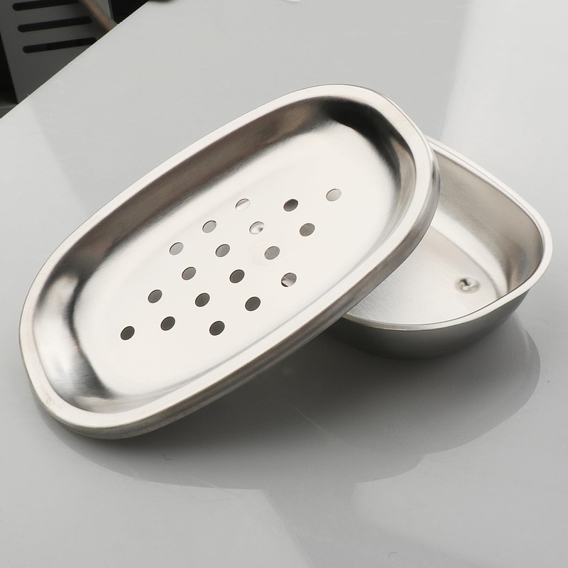 Soap Dish for Shower, Stainless Steel Bar Soap Dishes Holder