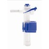Fluidmaster 747UK074 747 Valve Plastic Shank WC Fill, Blue,White