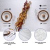 GDN Napkin Set 6 Pieces Christmas White Jacquard 45 x
