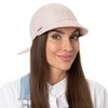 Seeberger Fine Stripes Women's Cotton Cap Summer Cap (One Size