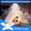 4Pack LED Garage Light Bulb, Mini 50W LED Garage Ceiling