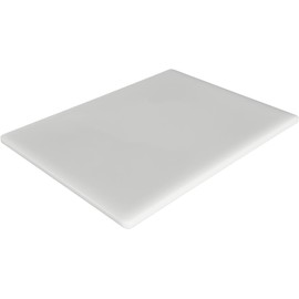 FONTEME White Color Coded Polypropylene Cutting Board 12" x 18" x 1/2" | Non-Slip Surface | Dishwasher Safe | Great For Vegetable, Fruit, Meat, Chicken, Fish, Cheese, Bread, And More. WHITE [1PK]