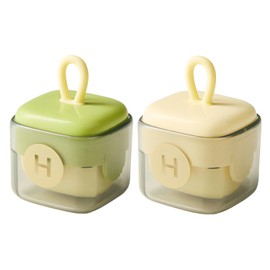 NYGGTYK Pack of 2 Washable Hair Stickers, Hair Removal Tool, Portable Hair Sticker, Reusable Hair Sticker