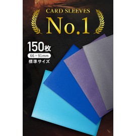 JINSELF SMRI-3 Green Samurai Sleeve 3 (Thin Embossed / Black Back), Color Card Sleeve, Card Game Sleeve, Character Trading Card, 2.6 x 3.6 inches (66 x 91 mm)