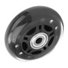 Garosa 3 inch Caster Wheel with 608ZZ Bearing 76x24x8mm Silent