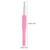 10pcs Crochet Hooks Kit Ergonomic Silicone Handles Crochet Hooks 6MM