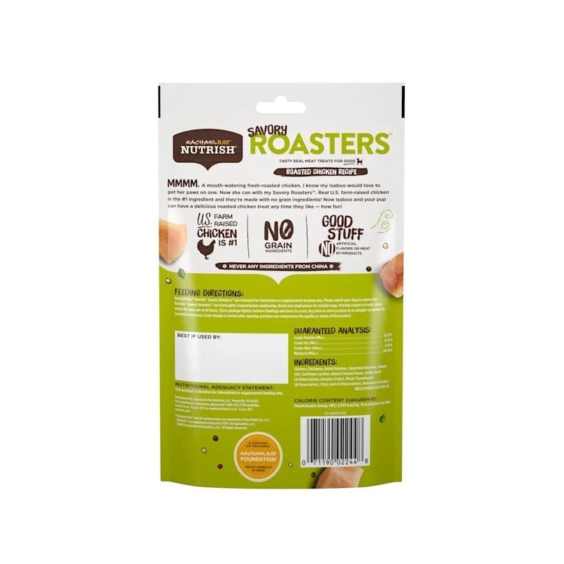 Rachael Ray Nutrish Savory Roasters with Chicken Recipe for Dogs