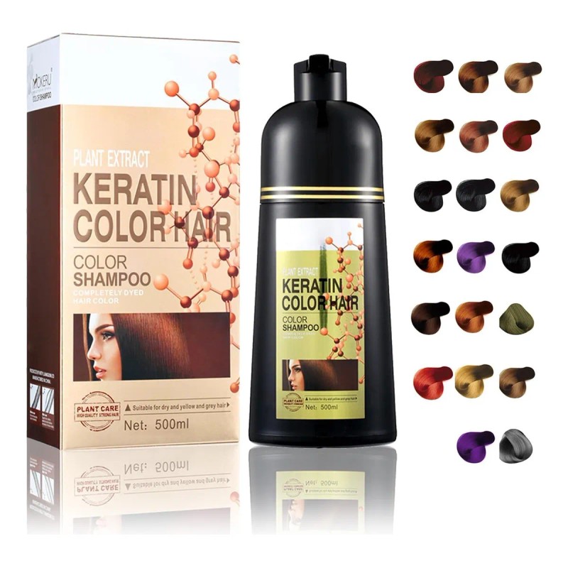 Color Dye Shampoo 6 En 1, Eterna Vida Color Dye