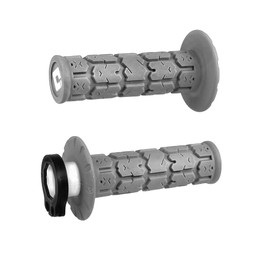 MX ODI Old Dutch International Rogue Off Road Lock On Motorcycle Grips - Grey