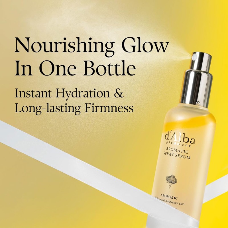 d'alba Piedmont Italian White Truffle First Aromatic Spray Serum, Fragrant