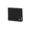 Hazzys (대구신세계)CHESTER 블랙 체크장식 소가죽 반지갑 HJWA5E281BK (Daegu Shinsegae) CHESTER