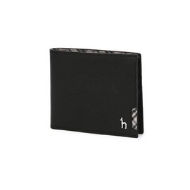 Hazzys (대구신세계)CHESTER 블랙 체크장식 소가죽 반지갑 HJWA5E281BK (Daegu Shinsegae) CHESTER Black Check Decoration Leather Wallet HJWA5E281BK