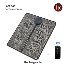 TooToo EMS Electric Foot Massager Mat Relax Muscle Stimulator Shaping Massage Pad USB (1)