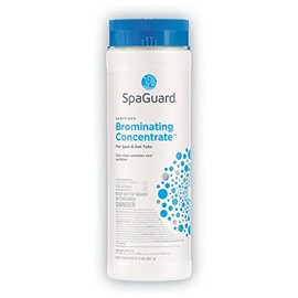 SpaGuard Brominating Concentrate for Spas & Hot Tubs, 14 oz, One-Step Sanitizer & Oxidizer, pH Neutral, Easy to Use, Fast-Dissolving Brominating Granules