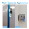 SISAV Combination Lock,4 Digit Gym Combination Padlock for School Lockers,Toolbox,Fence