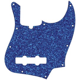 D’Andrea Jazz Bass Pickguards for Electric Guitar, Blue Sparkle