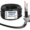 EBROM Plastic hose line, round, LED cable, power cable, device