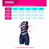 Sparx - Traje de triatlón para mujer, triatlón, para correr,