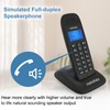 HelloBaby DECT 6.0 Cordless Phone for Home/Office with 2 Handsets,