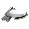 eliga Door Hinge Self-Closing Tongue Shape Matt Chrome DIN Left