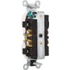 Leviton Duplex Receptacle, Commercial Spec Grade, Smooth Face, 20 Amp,