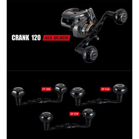 LIVRE FRSK120-B41-BKBK 11570 Crank 120 (CRANK 120) B-Series with EP41B Knob for Shimano Right Winding All Black