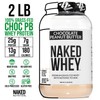 Whey Chocolate Peanut Butter Protein Powder, Grass Fed Whey, No