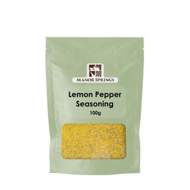 Lemon Pepper Seasoning 100g by Manor Springs