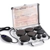 Hot Stones Massage Warmer Kit with Temperature Adjustment, 12 Pcs