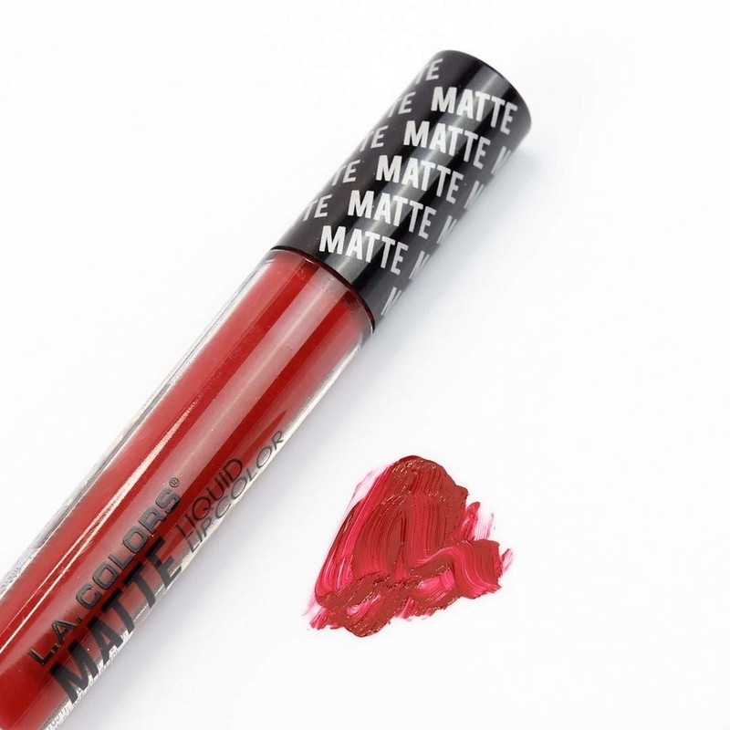 L.A. COLORS Matte Liquid Lip Color, Perception CLG406