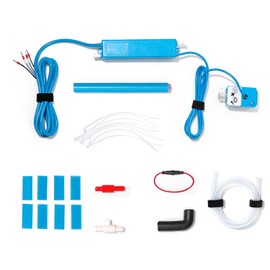 Mini Split Condensate Pump, Small Automatic Silent Condensation Drain Removal Pump for HVAC, Air Conditioning, Dehumidifier, Furnance, 100-240V, 50/60Hz, Self Priming Device