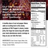 Old Trapper Beef Jerky, Hot & Spicy 10-Ounce Individual Pack,