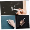 Kisangel 12pcs Dust Water Soluble Chalk for Teachers Comfortable Grip