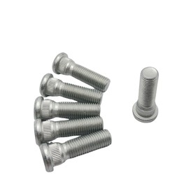 6 PCS Wheel Studs M12x1.50 Lug Stud 48mm Long Extended Vehicle Wheel Steel Lug Bolts Compatible with Avalon Camry Corolla Prius RAV4 Sienna Pickup Lexus Replace #610-266 90942-02049