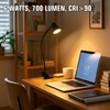 CeSunlight Clamp Desk Lamp, Clip on Reading Light, 3000K-6500K Adjustable