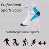 ISUNIE Winter Basic Low Cut Running Socks,Soft Breathable Simple Plain