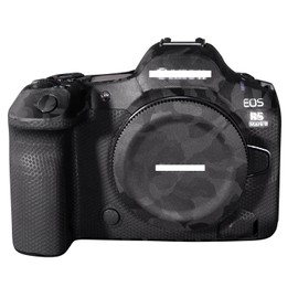 uconsmimo Camera Skin for Canon EOS R5 Mark II Protective Sticker Camouflage Black Skin Decals for EOS R5 Mark II Full Wrapped Film Anti-Scratch Protection