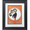 Erte "Flames of Love Newly Custom Framed Print 15" x